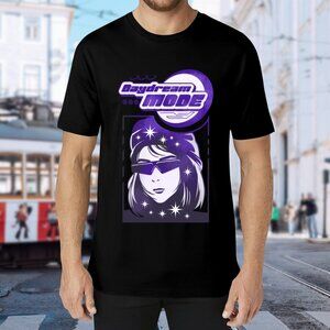 Brand New Daydream Mode Graphic Tee - Black & Purple